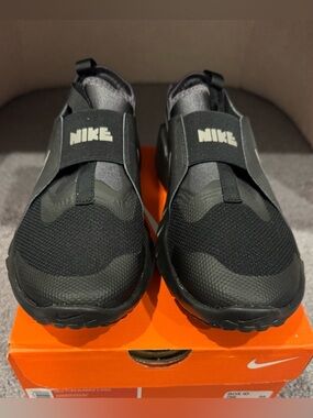NIB Nike Black Slip-On Athletic Sneakers